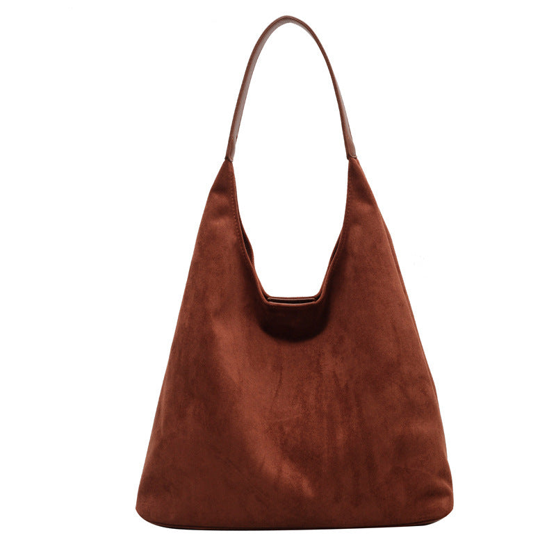 Wholesale Large capacity vintage velvet tote shoulder bag